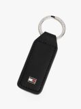 Black Leather Wallet and Key Fob Gift Set  Men