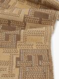Beige TH Monogram Pure Wool Scarf  Women