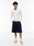 White Tommy Flag Lightweight Slim Quarter-Zip Jumper  Men