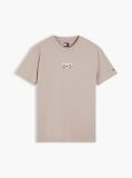 Brown Logo Graphic Slim Crew Neck T-Shirt  Men