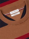 Multi Cotton Cashmere Crew Neck Jumper  Men