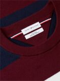 Red Cotton Cashmere Crew Neck Jumper  Men