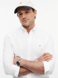 White Heritage Regular Fit Oxford Shirt  Men