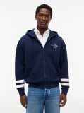 Blue Nautical Logo Zip-Thru Hoody  Men