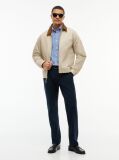 Blue Regular Fit Flex Gingham Shirt  Men