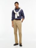 Multi Regular Fit Flex Stripe Poplin Shirt  Men