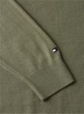 Green New York Label Pure Wool Jumper  Men