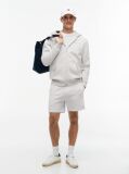 Grey Regular Hoody Zip Thru  Men