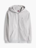Grey Regular Hoody Zip Thru  Men