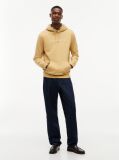 Beige Regular Logo Hoody  Men
