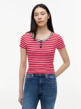 Multi Slim Henley T-Shirt  Women