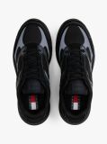 Black Archive Mixed Texture Trainers  Men