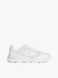 White Leather TH Monogram Cleat Trainers  Women