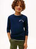 Blue Take A Hike Print Long Sleeve Tee  Boys