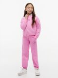 Pink Rhinestone Relaxed Terry Joggers  Girls