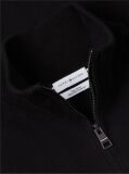 Black Zip-Neck Jumper  Men