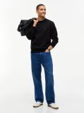 Black Fleece Crew Neck Sweatshirt  Men