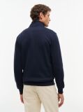 Blue Terry Zip-Thru Sweatshirt  Men