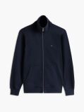 Blue Terry Zip-Thru Sweatshirt  Men