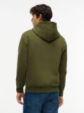 Green Flag Embroidery Fleece Hoody  Men