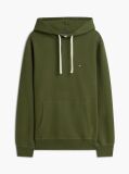 Green Flag Embroidery Fleece Hoody  Men