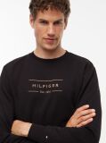 Black Logo Intechno Knit Sweatshirt  Men