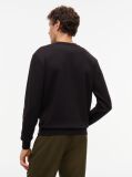 Black Logo Intechno Knit Sweatshirt  Men