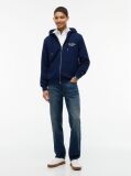 Blue Back Graphic Terry Zip-Thru Hoody  Men
