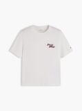 Beige Logo Jersey Crew Neck T-Shirt  Women