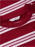 Multi Rugby Stripe Drawstring Long Sleeve T-Shirt  Women