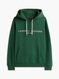 Green Tommy Logo Hoody  Men