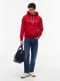 Red Tommy Logo Hoody  Men
