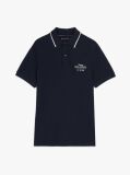 Blue Logo Embroidery Polo  Men