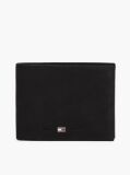 Black Leather Credit Card Wallet  Men