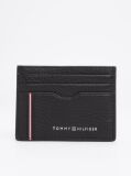 Black TH Business Corporate Leather Card Holder  Men