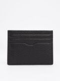 Black TH Business Corporate Leather Card Holder  Men