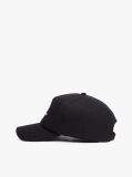 Black Six-Panel Baseball Cap  Men