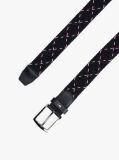 Blue Woven Elasticated Belt  Men