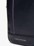 Blue Metal Logo Crossbody Reporter Bag  Men