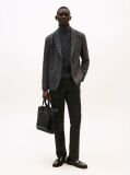 Black TH Monogram Laptop Bag  Men