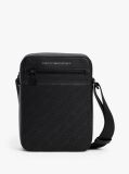 Black TH Monogram Crossbody Reporter Bag  Men