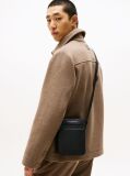 Black TH Monogram Crossbody Reporter Bag  Men