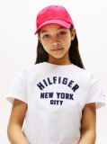 Pink Tonal Flag Emboidery Cap  Kids Unisex