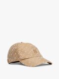 Brown TH Monogram Baseball Cap  Women