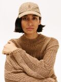 Brown TH Monogram Baseball Cap  Women