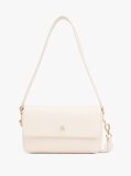 Beige TH Monogram Convertible Crossbody Bag  Women