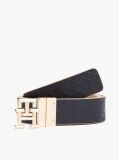 Multi TH Monogram Reversible Leather Belt  Women