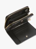 Black TH Monogram Plaque Wallet  Women