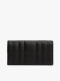 Black TH Feminine Large Flap Wallet   Women