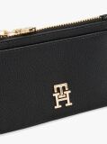 Black TH Monogram Plaque Card Holder  Women